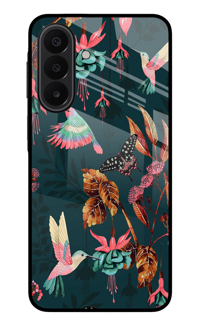 Birds Samsung A27 5G Glass Case Back Cover by Casekaro
