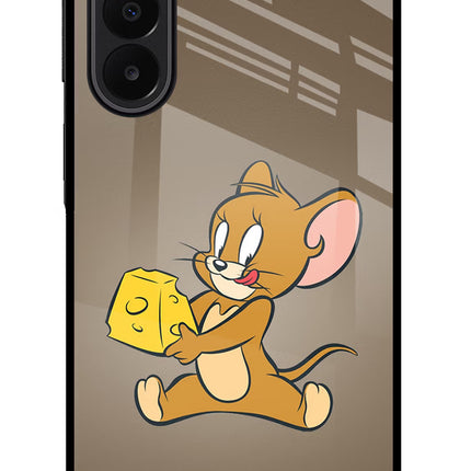 Jerry Samsung A27 5G Glass Case Back Cover by Casekaro