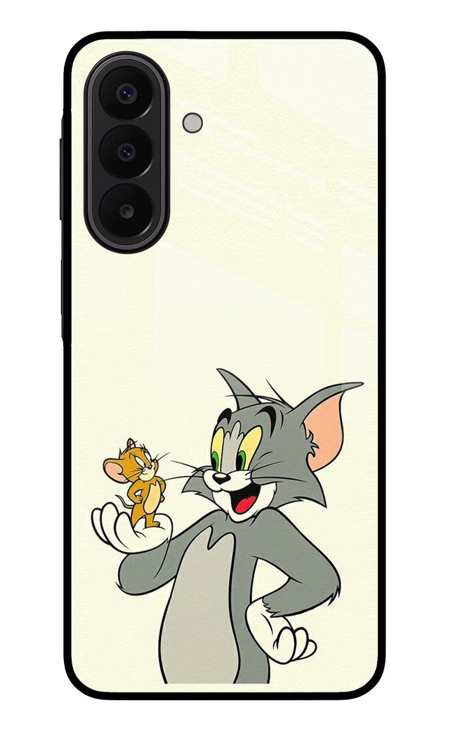 Tom & Jerry Samsung A27 5G Glass Case Back Cover by Casekaro