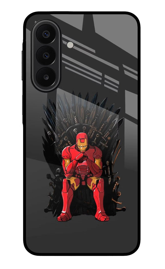 Ironman Throne Samsung A27 5G Glass Case Back Cover by Casekaro