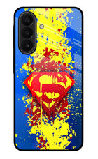 Superman logo Samsung A27 5G Glass Case Back Cover by Casekaro