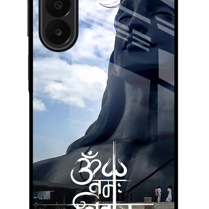 Om Namah Shivay Samsung A27 5G Glass Case Back Cover by Casekaro
