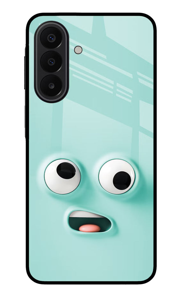 Funny Cartoon Samsung A27 5G Glass Case Back Cover by Casekaro