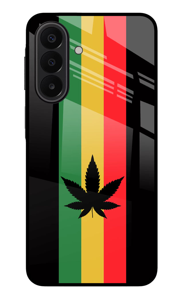 Weed Flag Samsung A27 5G Glass Case Back Cover by Casekaro