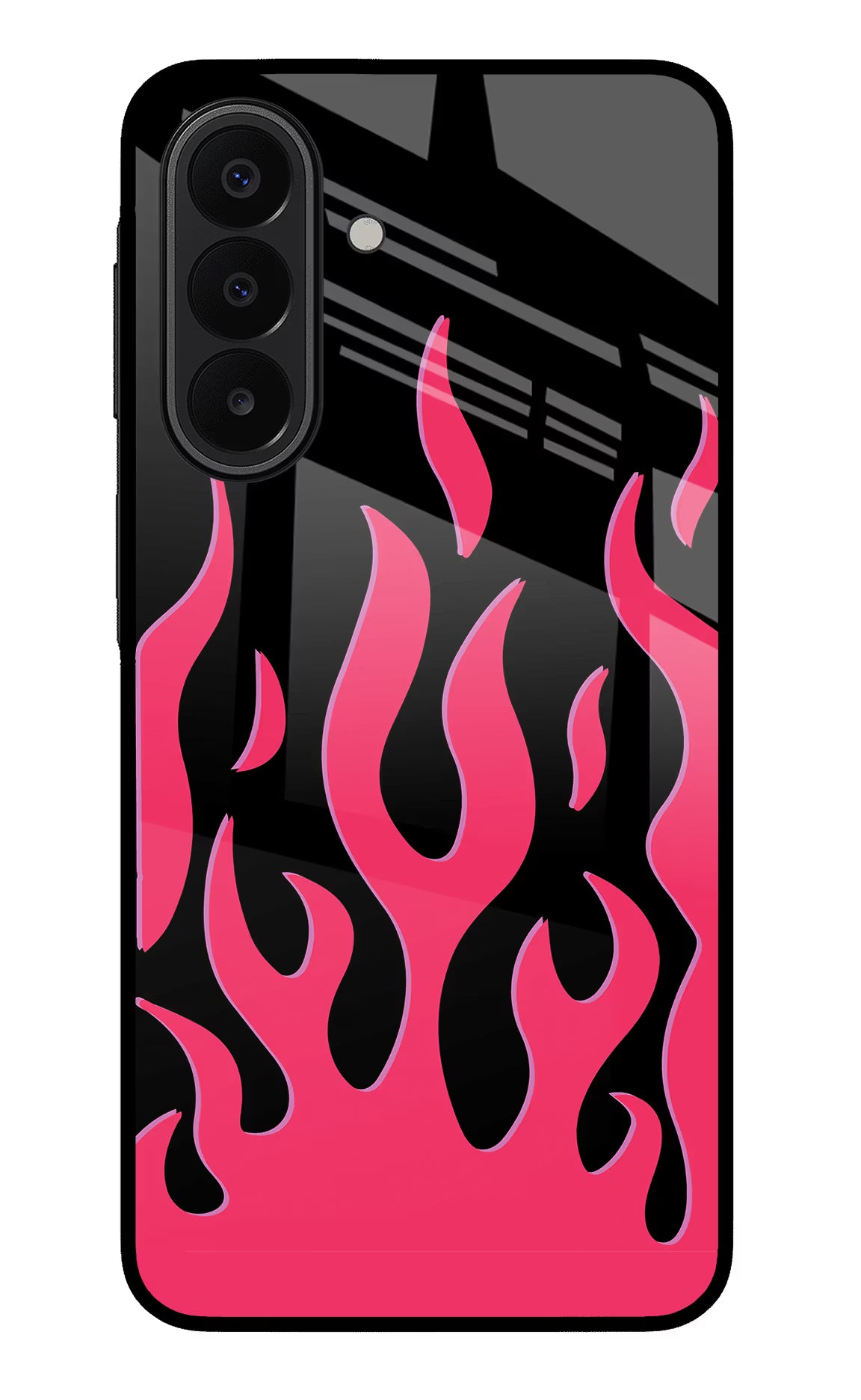 Fire Flames Samsung A27 5G Glass Case