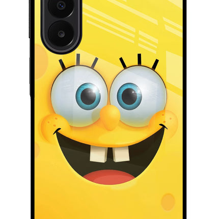 Sponge 1 Samsung A27 5G Glass Case Back Cover by Casekaro