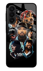 Rappers Samsung A27 5G Glass Case Back Cover by Casekaro