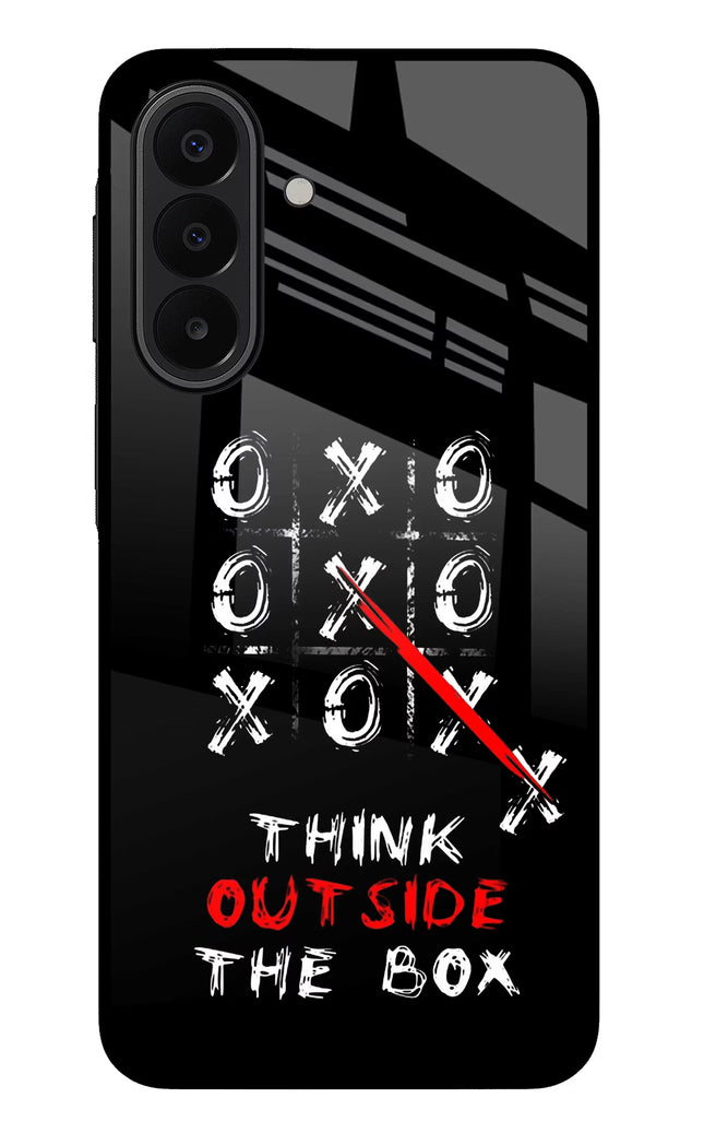 Think out of the BOX Samsung A27 5G Glass Case Back Cover by Casekaro