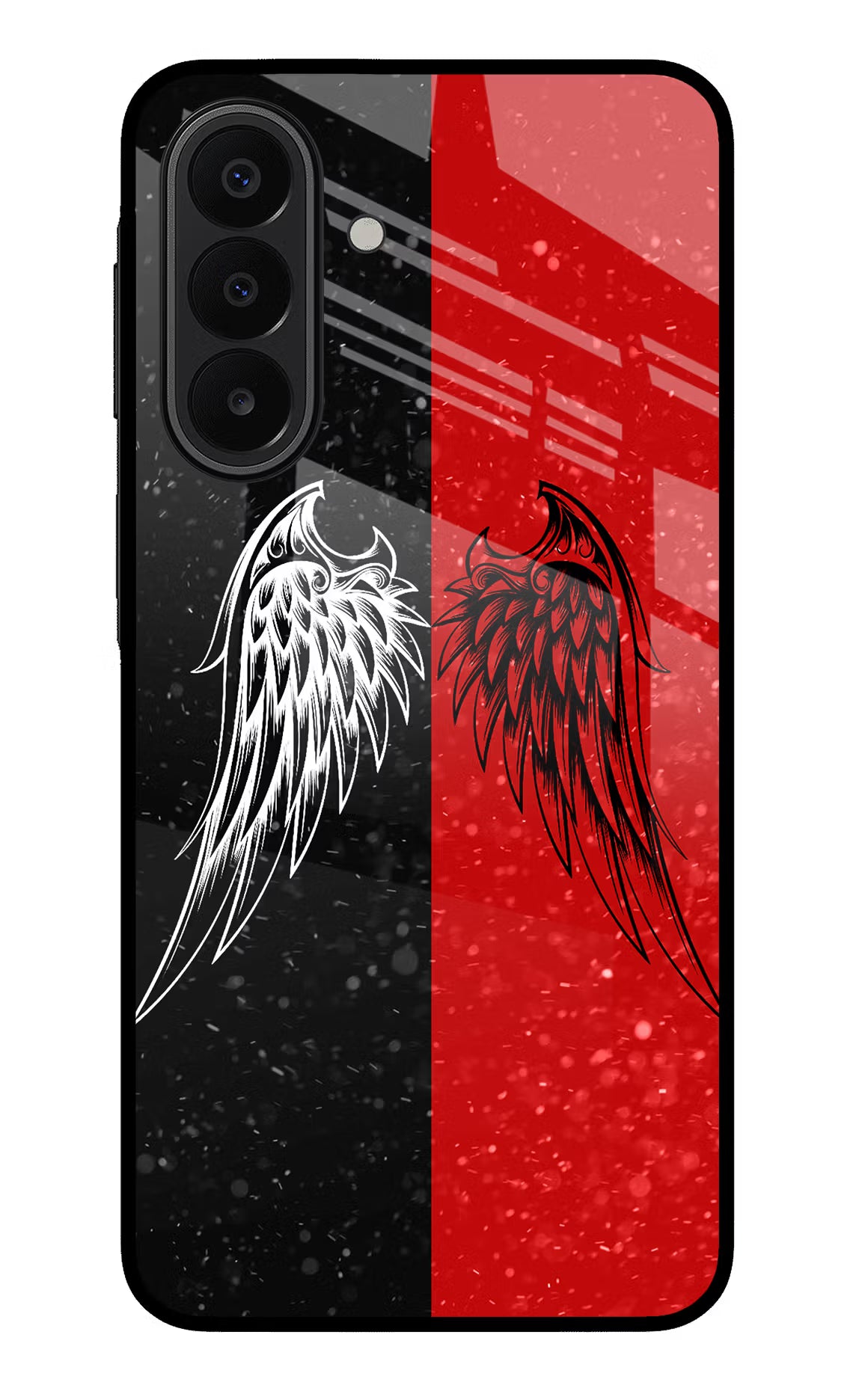 Wings Samsung A27 5G Glass Case