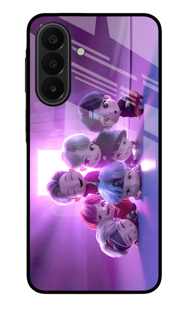 BTS Chibi Samsung A27 5G Glass Case Back Cover by Casekaro