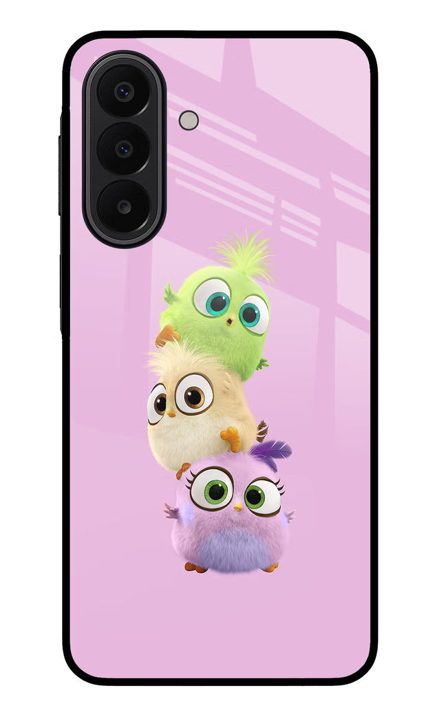 Cute Little Birds Samsung A27 5G Glass Case Back Cover by Casekaro