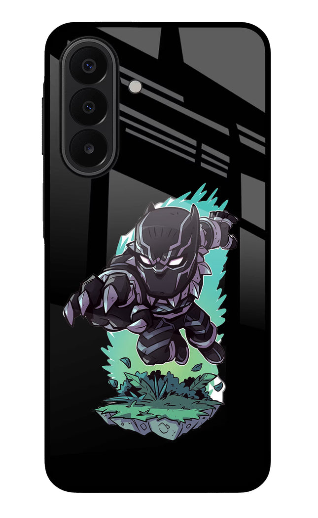 Black Panther Samsung A27 5G Glass Case Back Cover by Casekaro
