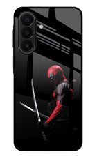 Deadpool Samsung A27 5G Glass Case Back Cover by Casekaro