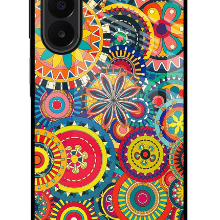 Gol Gol Art Samsung A27 5G Glass Case Back Cover by Casekaro