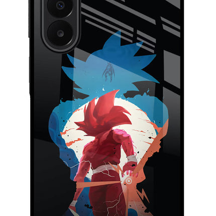 Goku Samsung A27 5G Glass Case Back Cover by Casekaro