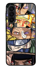Naruto Character Samsung A27 5G Glass Case Back Cover by Casekaro