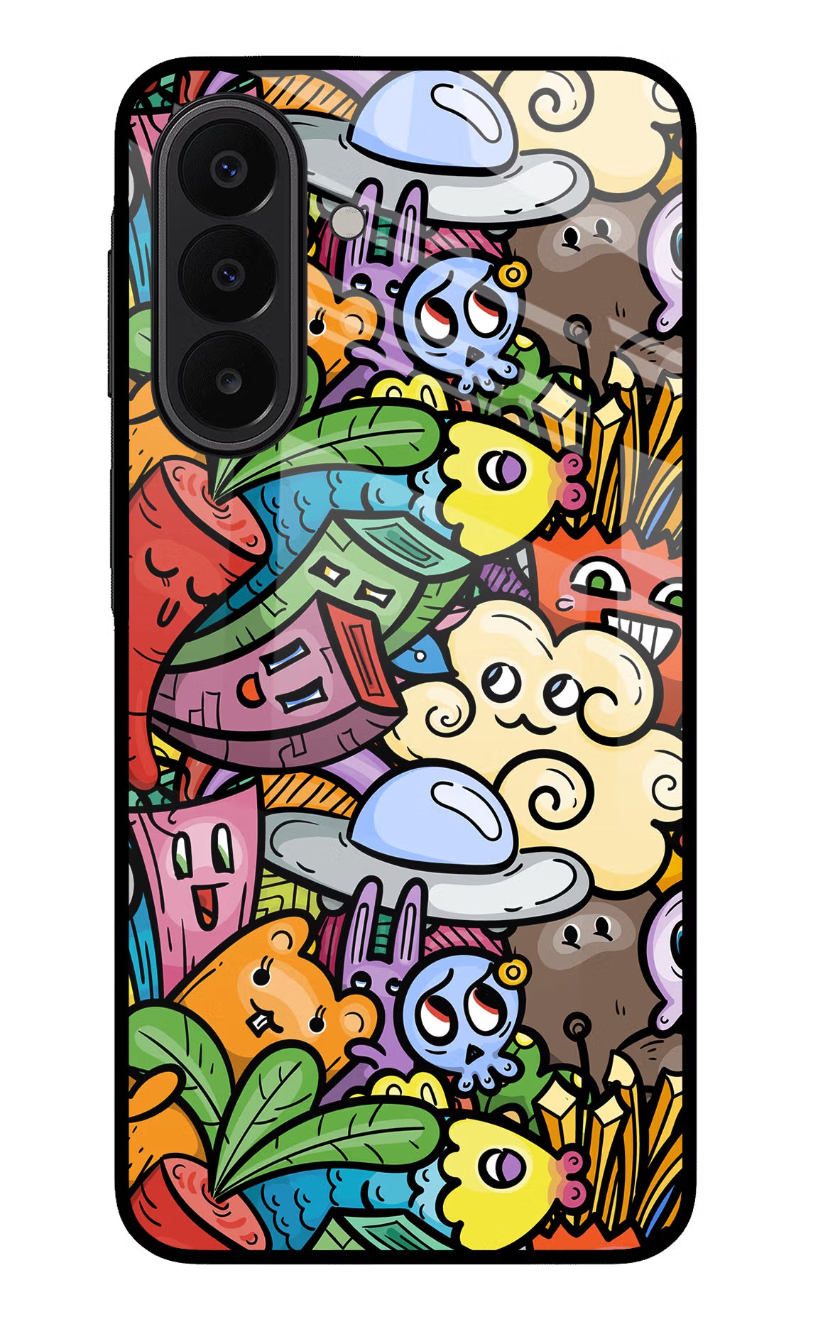 Veggie Doodle Samsung A27 5G Glass Case