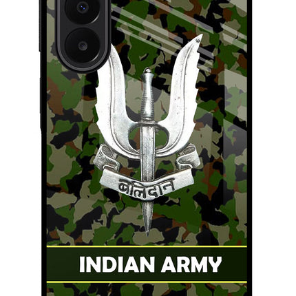 Balidan Indian Logo Samsung A27 5G Glass Case Back Cover by Casekaro