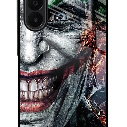Joker Cam Samsung A27 5G Glass Case Back Cover by Casekaro
