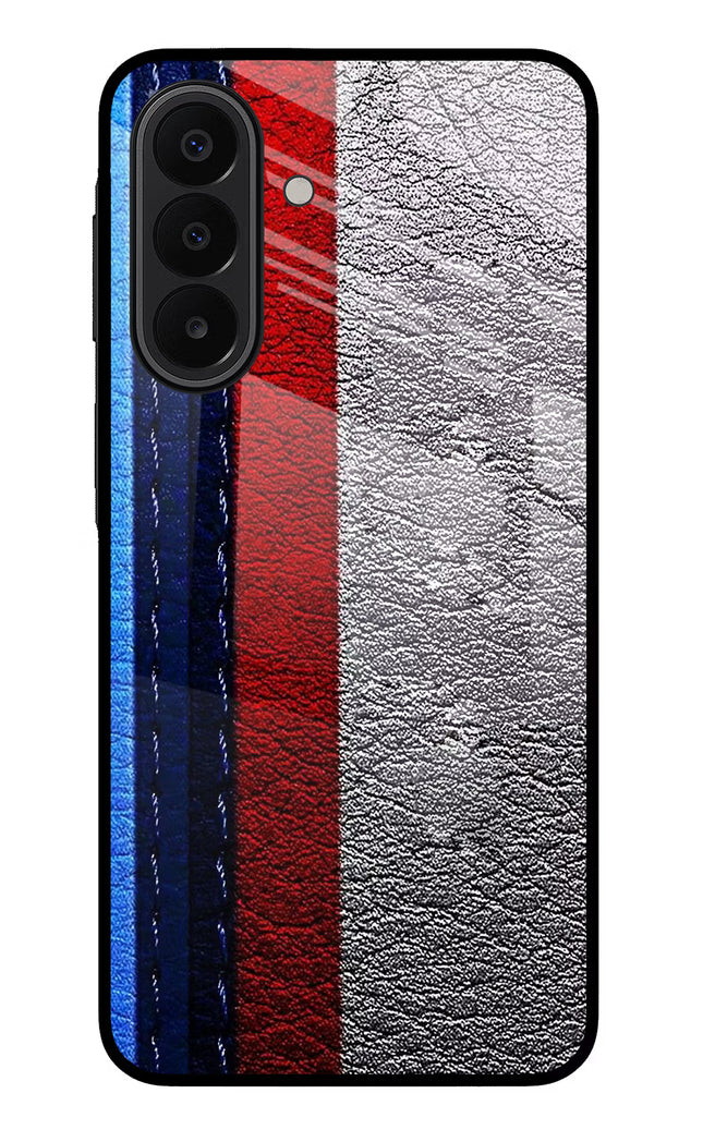 BMW Stripes Samsung A27 5G Glass Case Back Cover by Casekaro