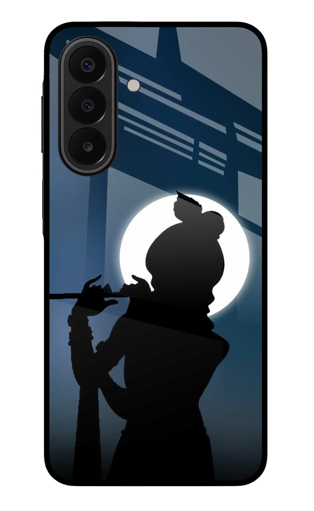 Shri Krishna Silhouette Samsung A27 5G Glass Case Back Cover by Casekaro