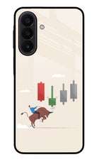 Bull Trading Momentum Samsung A27 5G Glass Case Back Cover by Casekaro