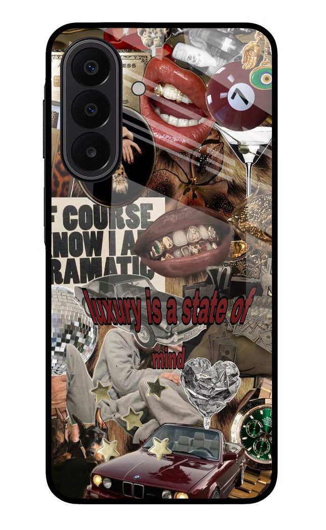 Luxury Samsung A27 5G Glass Case Back Cover by Casekaro