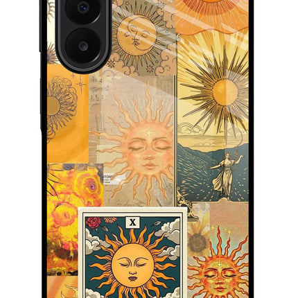 Sun Samsung A27 5G Glass Case Back Cover by Casekaro