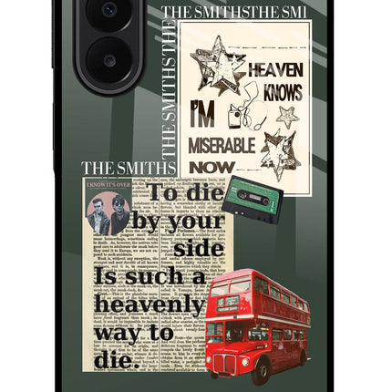 The Smiths Samsung A27 5G Glass Case Back Cover by Casekaro
