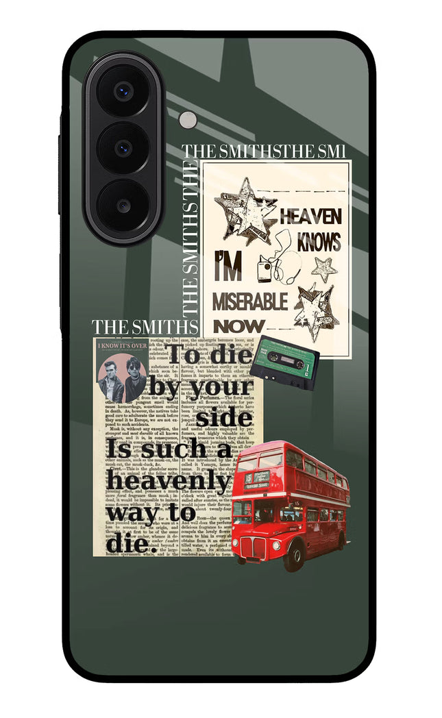 The Smiths Samsung A27 5G Glass Case Back Cover by Casekaro