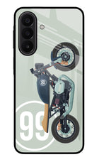 Classic Cafe Racer 99 Samsung A27 5G Glass Case Back Cover by Casekaro