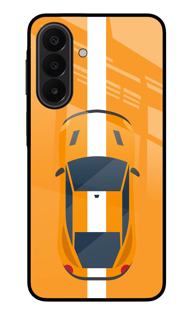 Highway Pursuit Samsung A27 5G Glass Case Back Cover by Casekaro