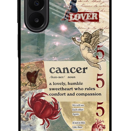 Cancer Zodiac Samsung A27 5G Glass Case Back Cover by Casekaro