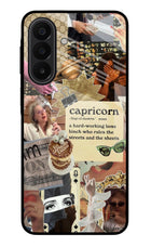 Capricorn Zodiac Samsung A27 5G Glass Case Back Cover by Casekaro