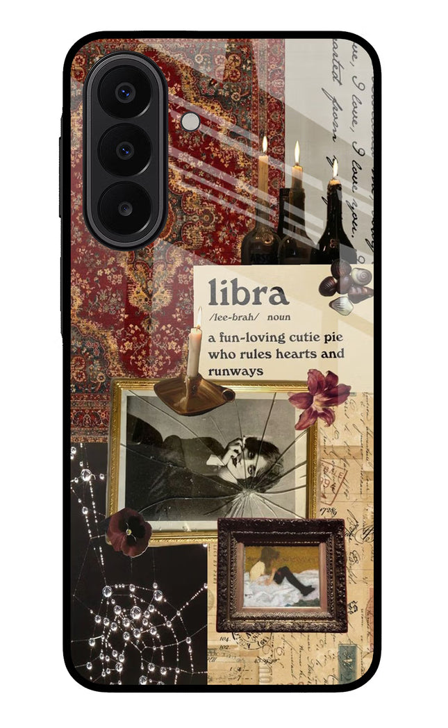 Libra Zodiac Samsung A27 5G Glass Case Back Cover by Casekaro
