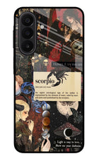 Scorpio Zodiac Samsung A27 5G Glass Case Back Cover by Casekaro