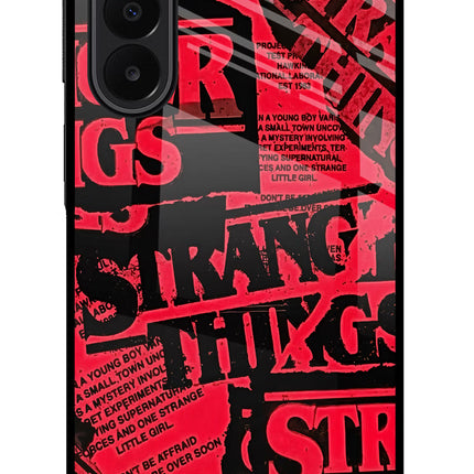 Ordinary Things Samsung A27 5G Glass Case Back Cover by Casekaro