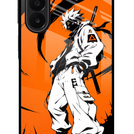 Street Samurai Samsung A27 5G Glass Case Back Cover by Casekaro