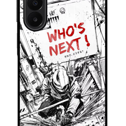 Who's Next Samsung A27 5G Glass Case Back Cover by Casekaro