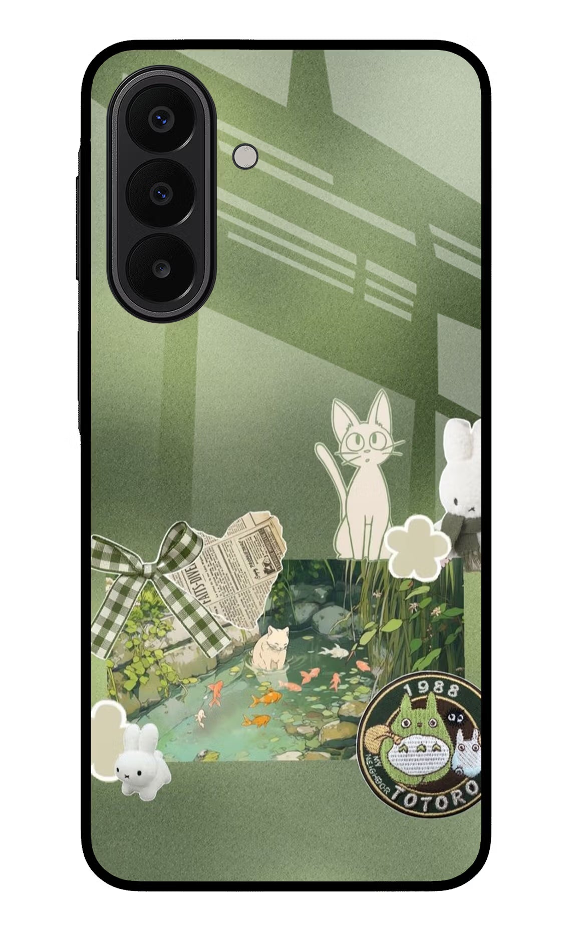 Aesthetic anime Samsung A27 5G Glass Case