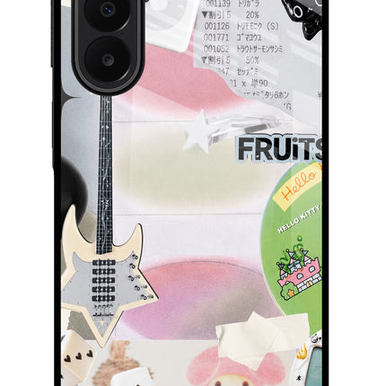 Softcore case Samsung A27 5G Glass Case Back Cover by Casekaro