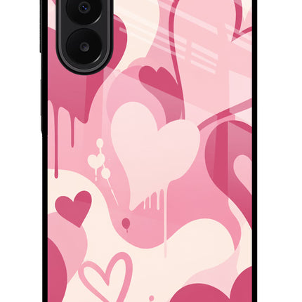 Hearty case Samsung A27 5G Glass Case Back Cover by Casekaro