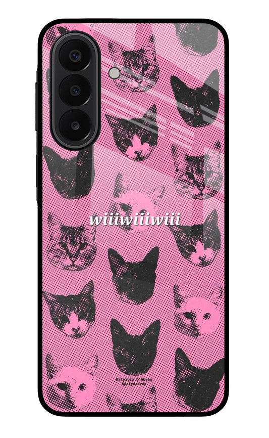Pink Cats Samsung A27 5G Glass Case