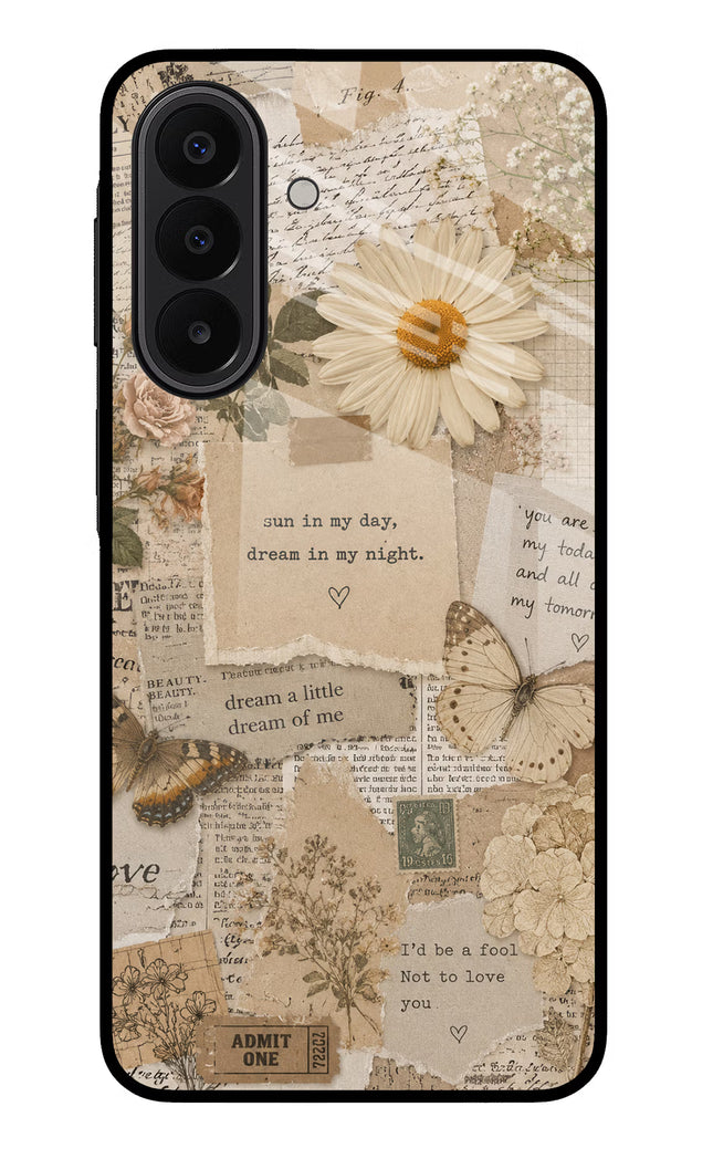 Vintage case Samsung A27 5G Glass Case Back Cover by Casekaro