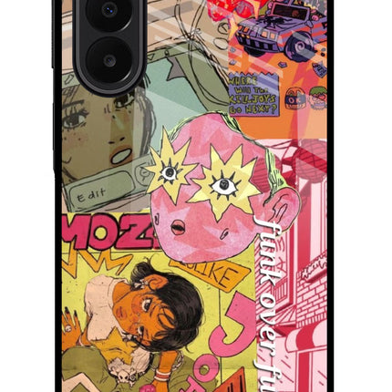 Funkover Samsung A27 5G Glass Case Back Cover by Casekaro