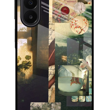 Summer Samsung A27 5G Glass Case Back Cover by Casekaro