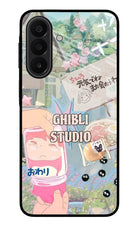 Studio Ghibli Samsung A27 5G Glass Case Back Cover by Casekaro