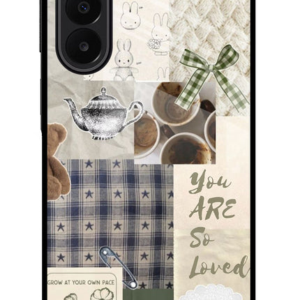 Cookie Samsung A27 5G Glass Case Back Cover by Casekaro