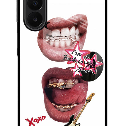 Rockstar Samsung A27 5G Glass Case Back Cover by Casekaro