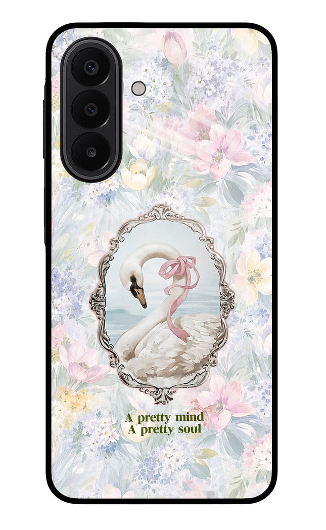 Pretty Mind Pretty Soul Samsung A27 5G Glass Case Back Cover by Casekaro